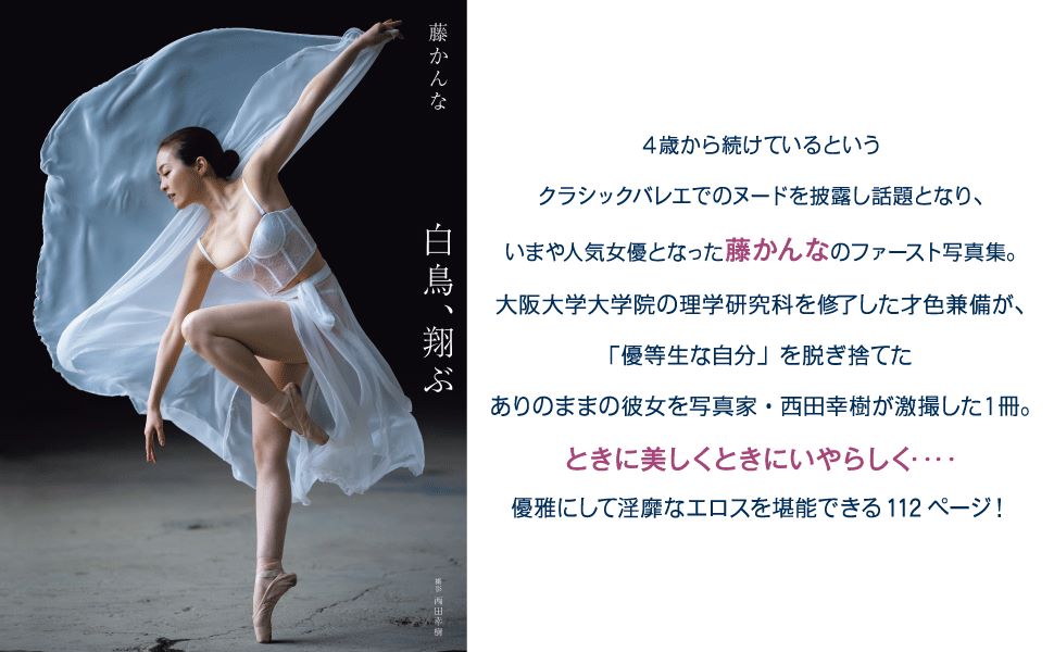 Kanna Fuji Photo Collection "Swan in flight"