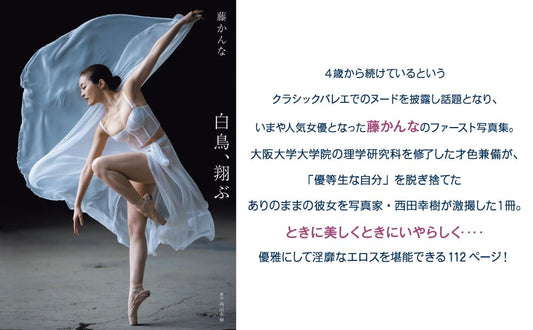 Kanna Fuji Photo Collection "Swan in flight"